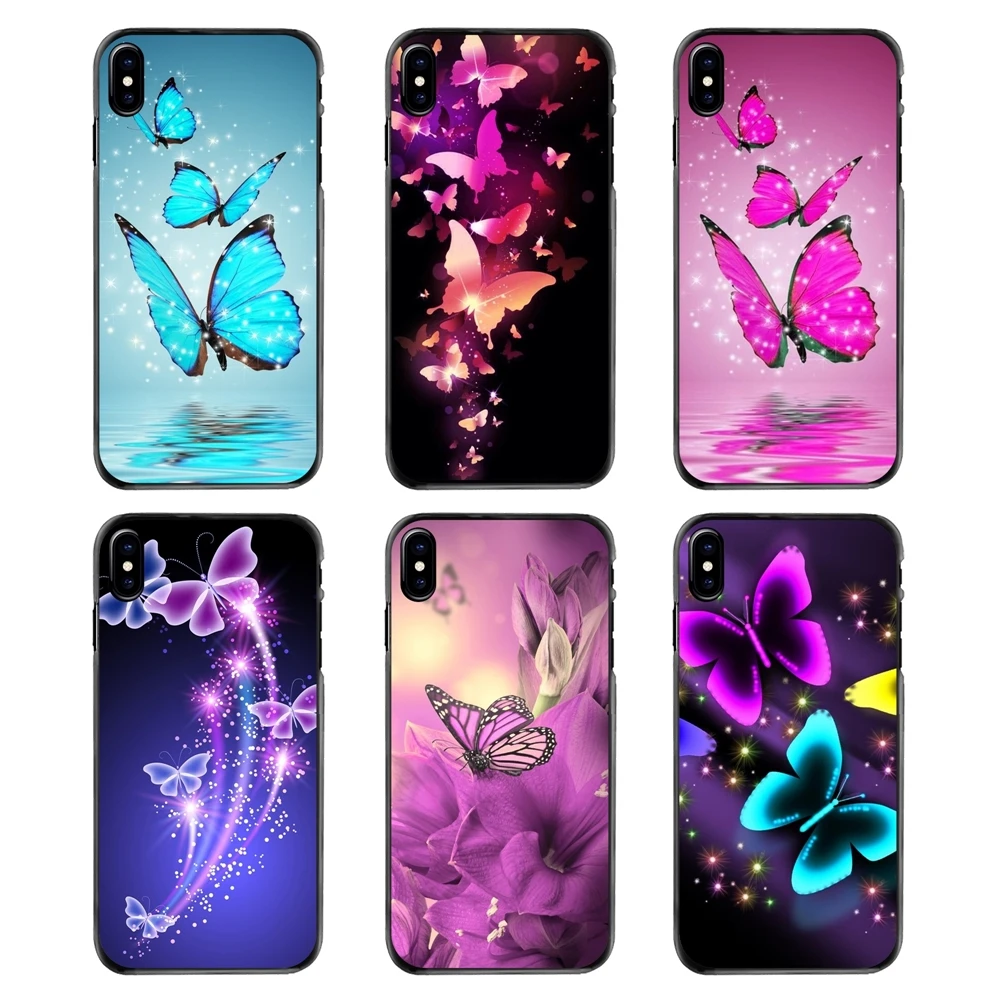Для iPhone 4 4S 5 5S 5C SE 6 S 7 8 Plus X XR XS Max iPod Touch обои бабочка аксессуары для фона чехол