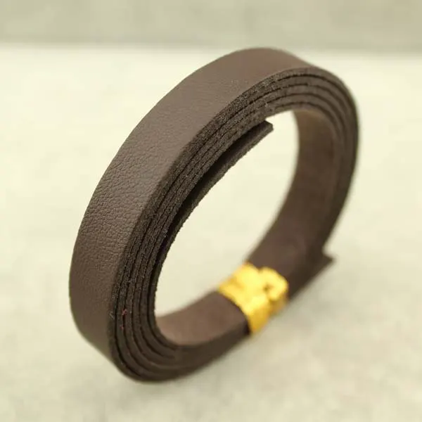 Free Ship Multi Color 100 Meters 10mm Faux Leather Strips Suede Cord, Leather Cord,Flat Leather Cord