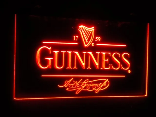 B91 Guinness арт пивной бар-Клуб Бар Паб 3d знаки светодиодная неоновая лампа