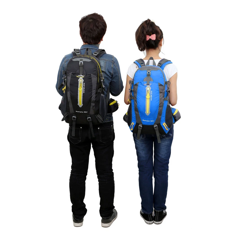 Мужские и женские 40L сумки для кемпинга водостойкий рюкзак путешествий походный