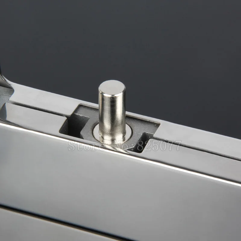 Изогнутый зажим для стеклянной двери без рамки 1 шт. | Обустройство дома