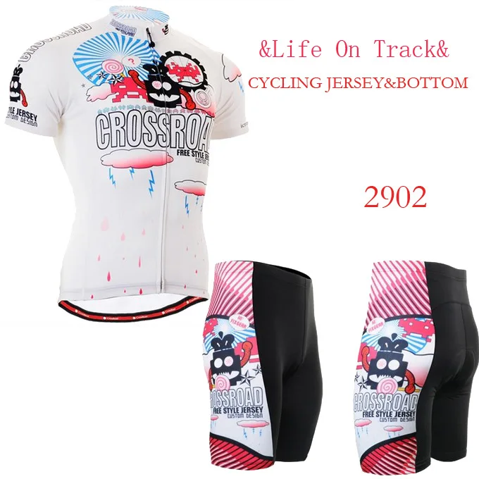 ЖИЗНЬ НА ТРЕК Мужчины Велоспорт Трикотажные Set С Коротким Рукавом Велосипед Clothings