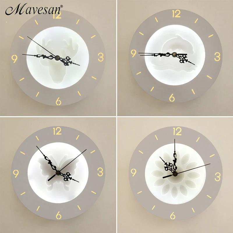 Настенные лампы с часами для гостиной спальни 22 Вт|wall lamp|wall light indoorled wall |