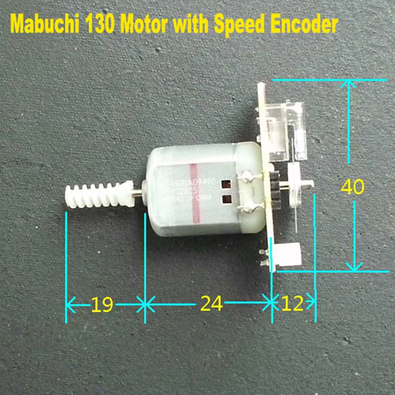 Mabuchi FC130SA DC 3 В 12 в микро мини двигатель с двойным валом двухфазный импульсный
