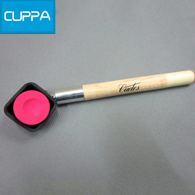 Новый 2 шт./лот Cuppa 2в1 карман мел держатель Prep Stick бильярд снукер бильярдный Cue Tip