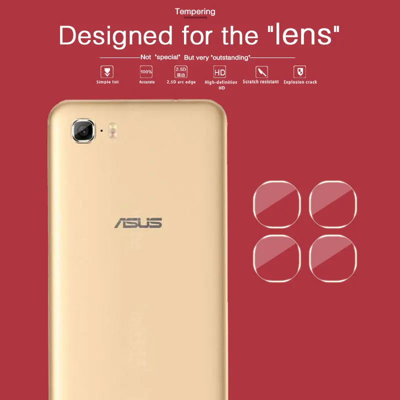 Высокое качество объектив камеры закаленное стекло для Asus Zenfone 3S Max ZC521TL X00GD 5 2 В