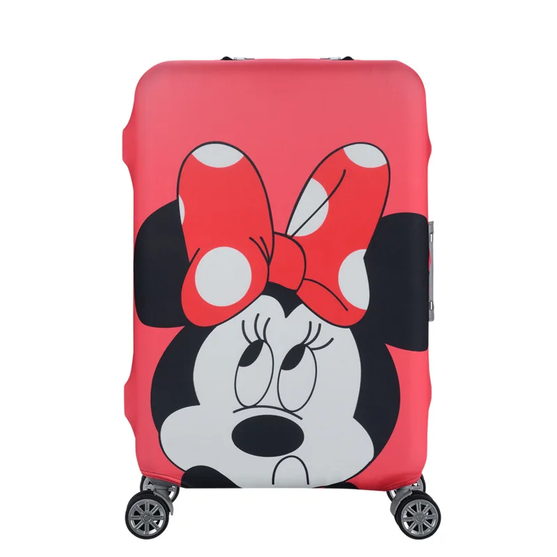 F Luggage Cover Чехол для багажа с милым животным из мультфильма, 19-32 дюймов, эластичный пылезащитный чехол для багажа, аксессуары для путешествий - Цвет: F Luggage Cover