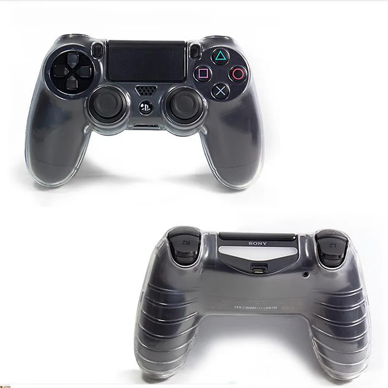 Прозрачный сменный защитный чехол кожаный прозрачный корпус для PlayStation4 DualShock 4
