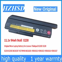 11 1v 94wh 9cell x230 original new laptop battery for lenovo thinkpad x220i x220 x230i 0a36307 42t4940 0a36281 45n1022 45n1023