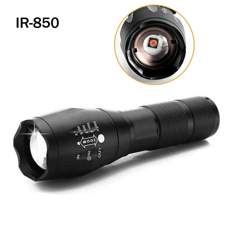 850NM инфракрасный IR 850 светильник для вспышки Фокусировка 1 mode светодиодный ночное