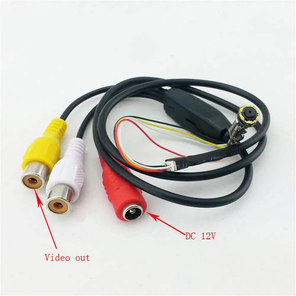 Podofo DIY только диаметр 7 мм Мини CCTV камера Модуль CMOS 720*480 пикселей 60 градусов 6