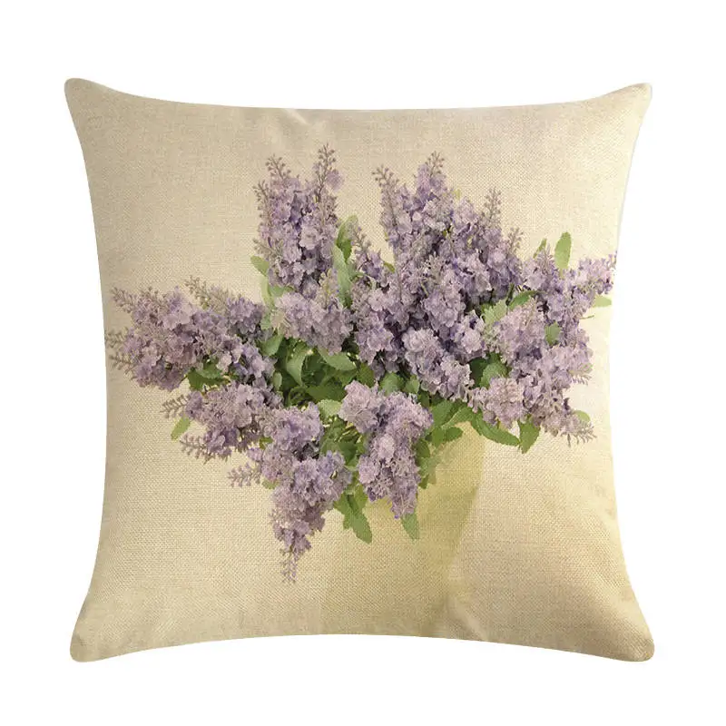 Бледно-лиловый homerdecor, чехол для подушки, Наволочки, покрытия для подушек размером 45*45 см диван-подушка для сидения, декоративный светильник