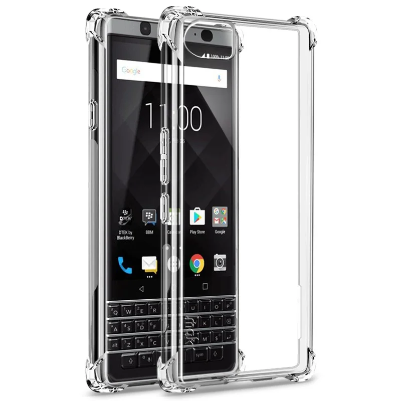 IMAK Для BlackBerry Keyone шелковистой анти-капля ТПУ Mobile Shell + Экран протектор фильм для