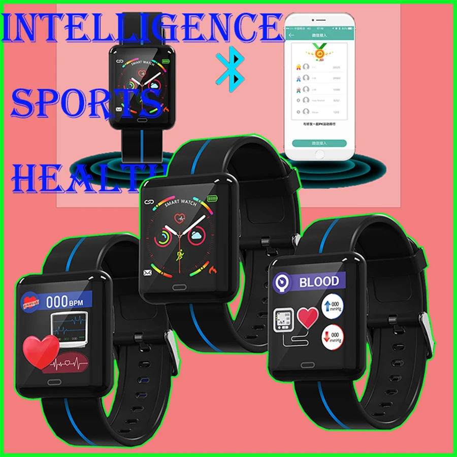 Модные динамические секунды дизайн мониторы умные Браслеты Ручной Часы