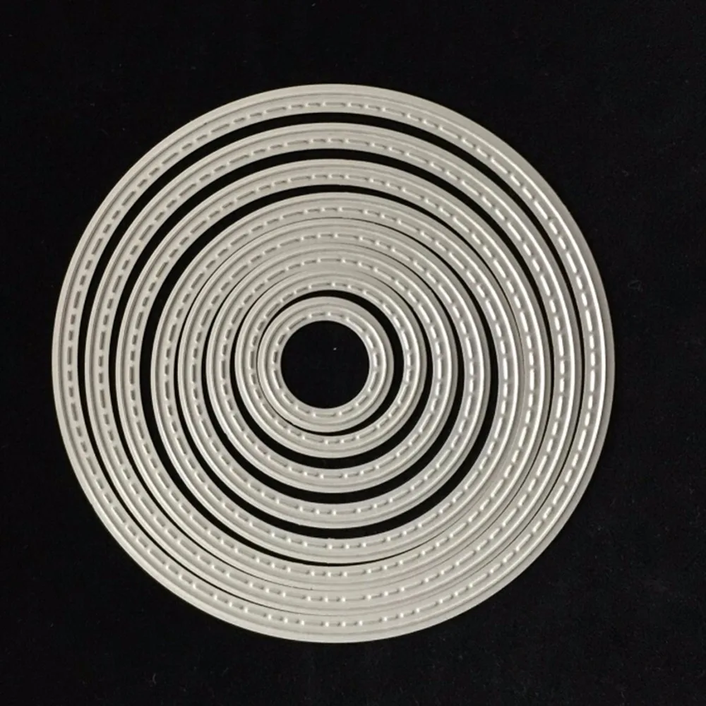 Полезный креативный круглый нож из углеродистой стали форма для резки шаблон