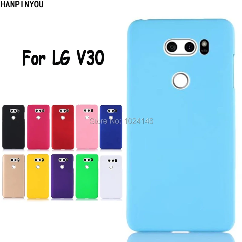 Тонкий матовый жесткий пластиковый защитный чехол для LG V30 V 30 6 0 &quot конфетный