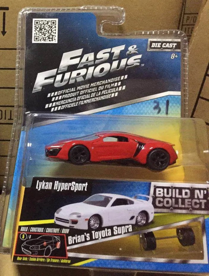 Игрушечный автомобиль Ja da 1:64 Lykan Hyper Sport из сплава игрушки для детей литая модель