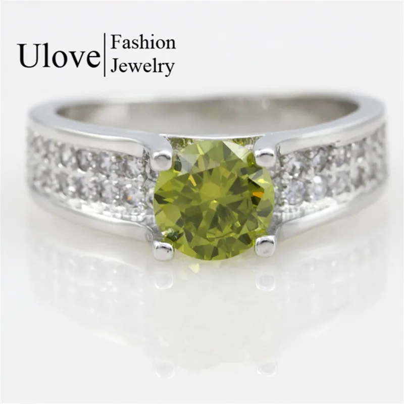 Uloveido 40% off новые подарки для Для женщин кольцо с цирконом Модные украшения
