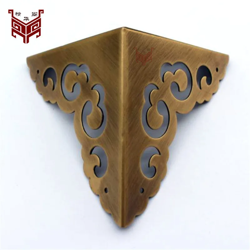 80 мм аксессуары для мебели украшение латунная металлическая обмотка угловая