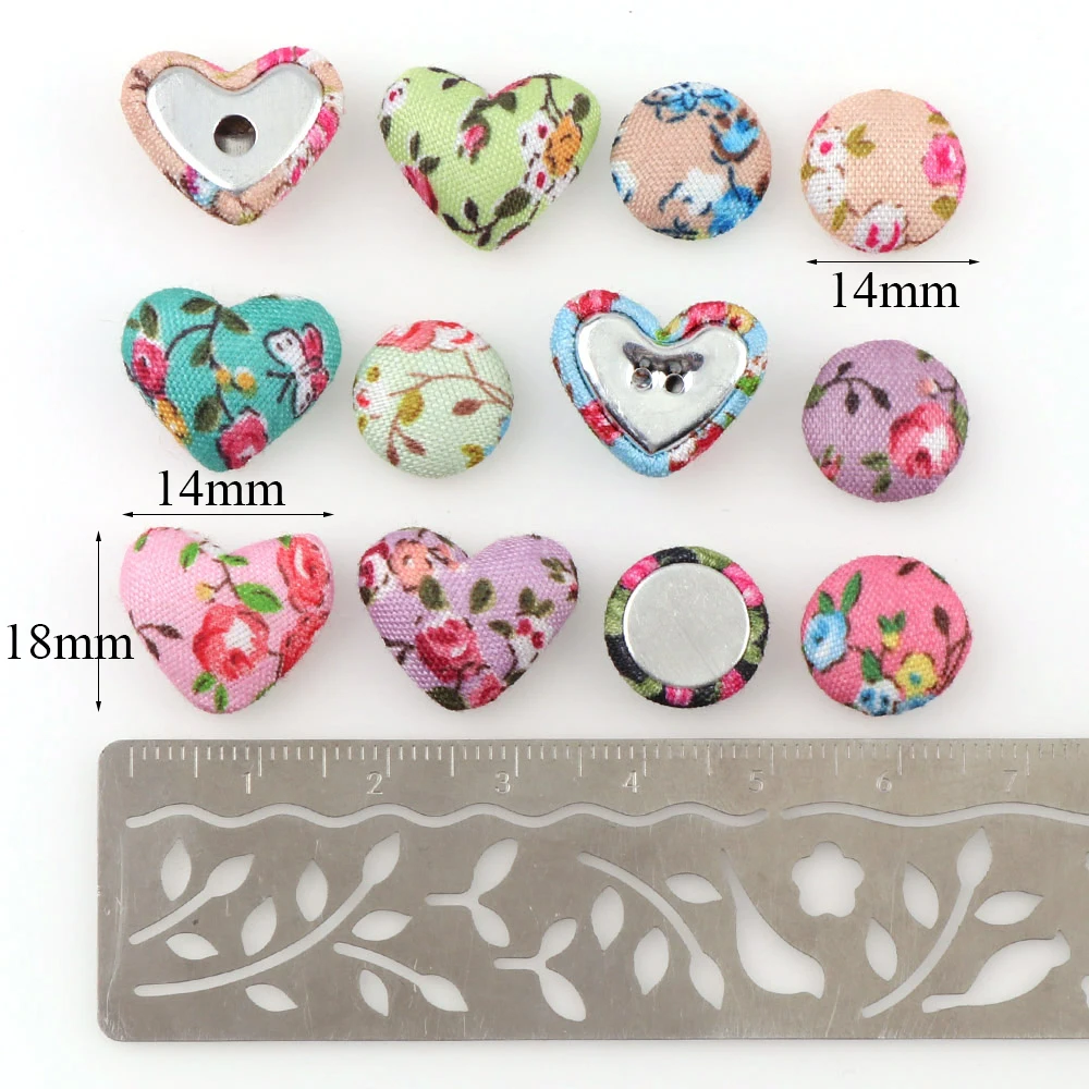 30 шт. круглые пуговицы в форме сердца|buttons scrapbooking|button flatbackdecorative buttons |