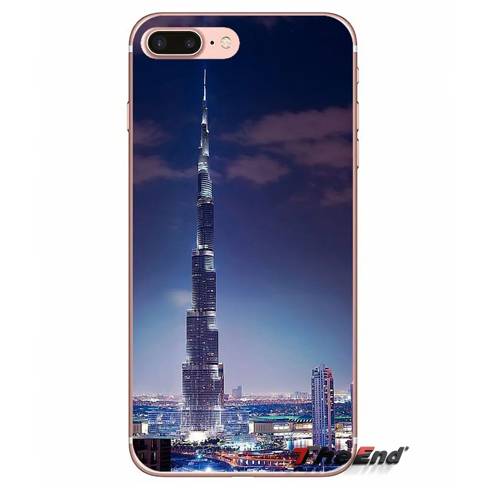 Burj Khalifa Tower building Дубай чехол для Huawei G7 G8 Ascend P7 P8 P9 Lite Honor 4C 5X 5C 6X Mate 7 8 9 Y3 Y5 Y6 II Pro |