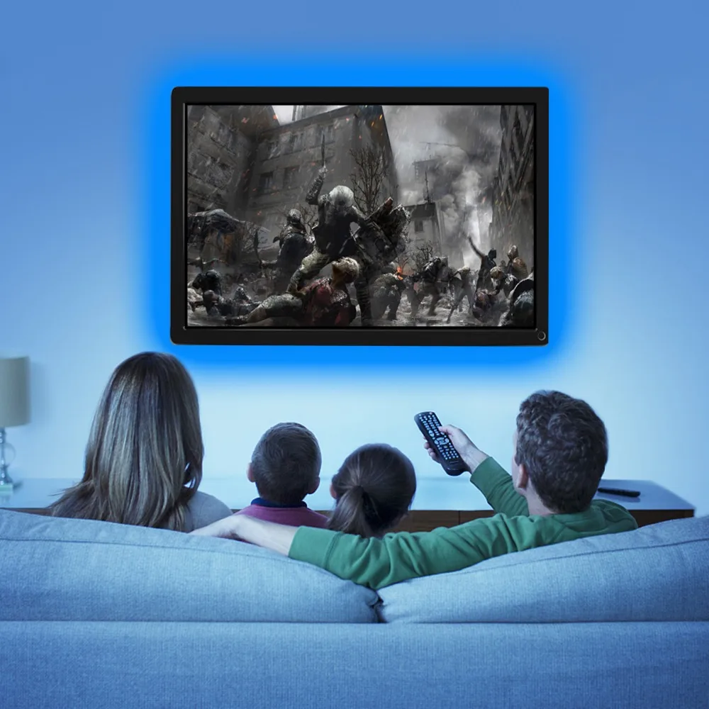 LED контроллер 44 клавиши IR RGB светодиодные фонари 1 м 2 SMD 2835 5 в 60 светодиодов