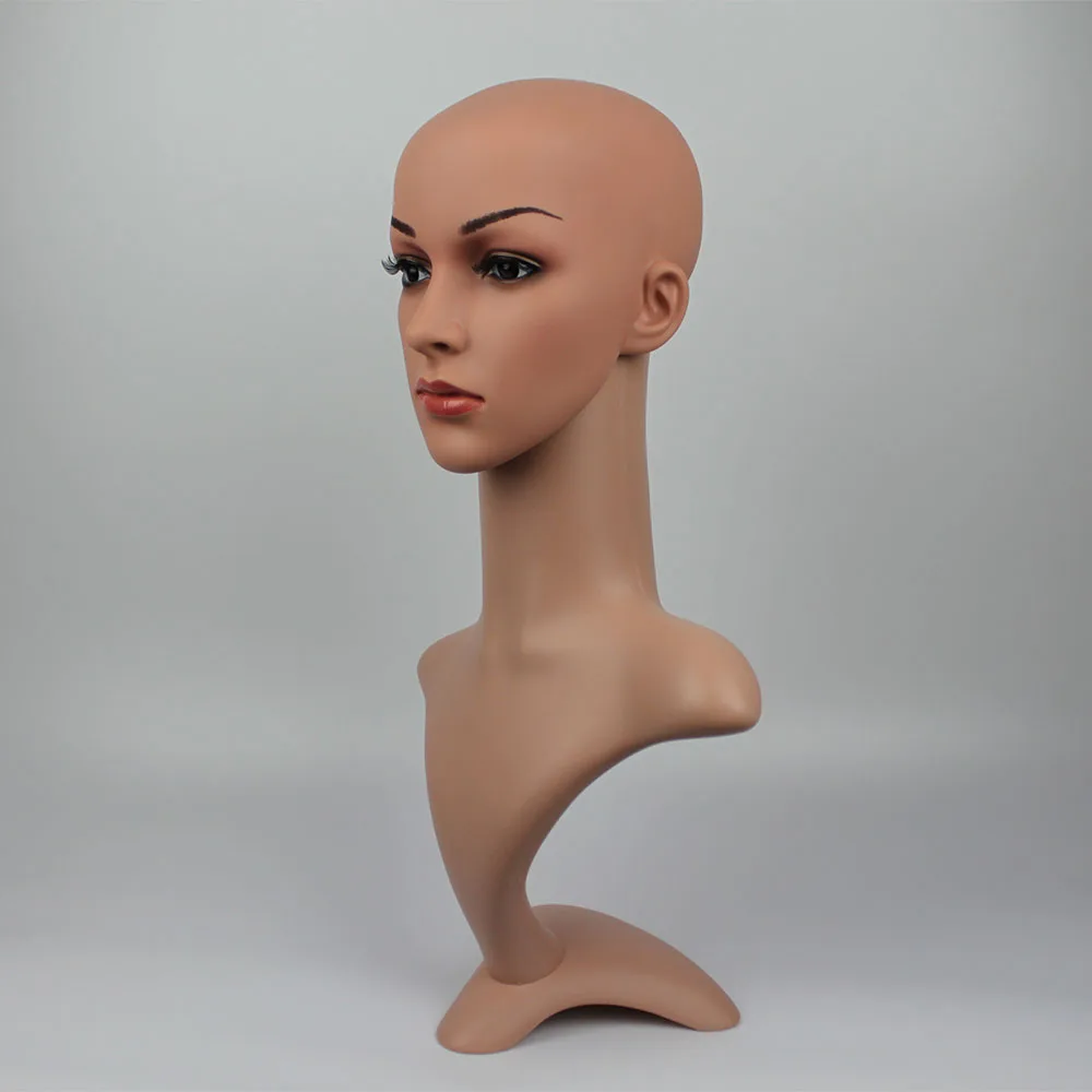 Высокое качество PE реалистичный манекен женщина головы парики D2 W|mannequin dummy head|manikin