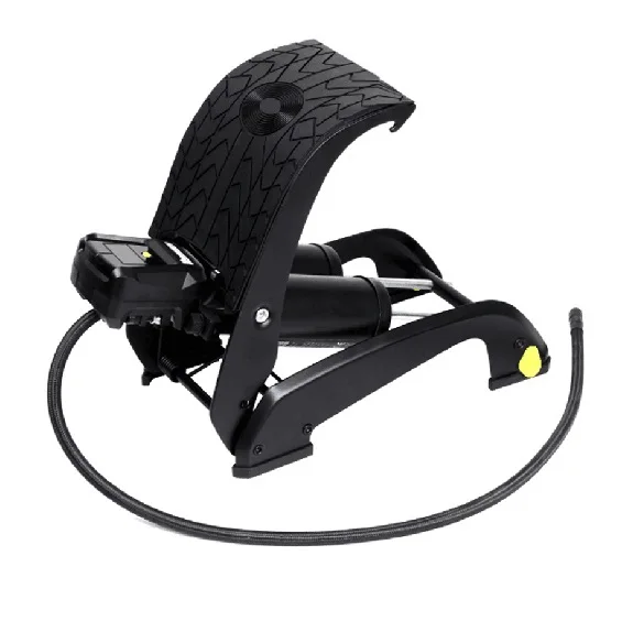 Переносной двойной велосипедный воздушный насос портативный ножной для