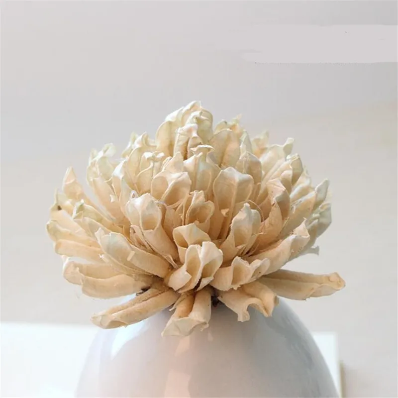 DIY сплошной цвет кунжута цветок ротанга простой стиль тростниковый диффузор