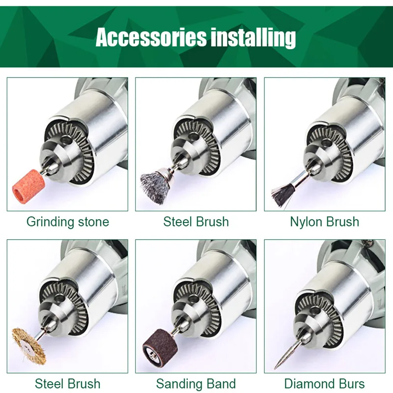 

Dremel Style 480W Electric Mini Drill engraver with 6 Position Variable Speed for Dremel Rotary Tools