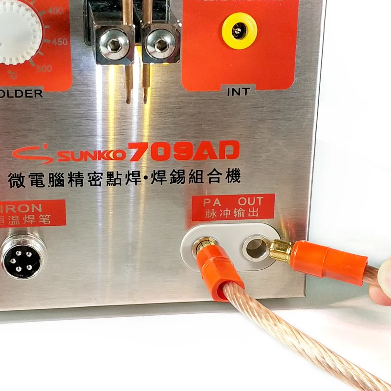 Точечная сварка SUNKKO 709AD импульсная батарея высокой мощности точечная ЖК-цифровой