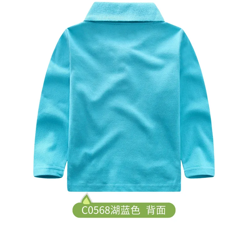 Рубашка-поло для мальчиков детская одежда малышей 2017 новая весенняя Детская