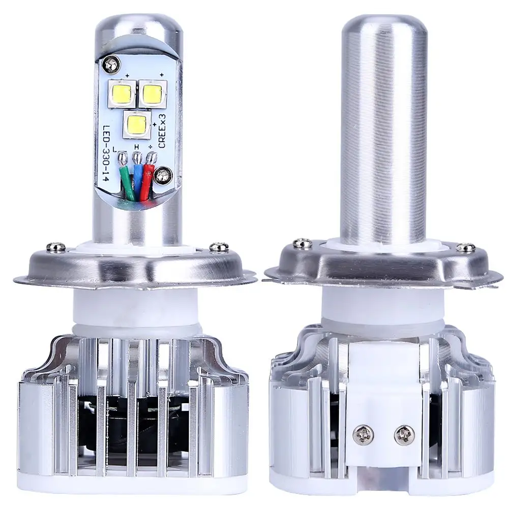 

H4 9003 HB2 LED Chip Car Motorcycle Headlight Bulb High Low Beam 30W 3000LM 6000K DC12V 24V ATV SUV DRL Fog Lamp FISHBERG