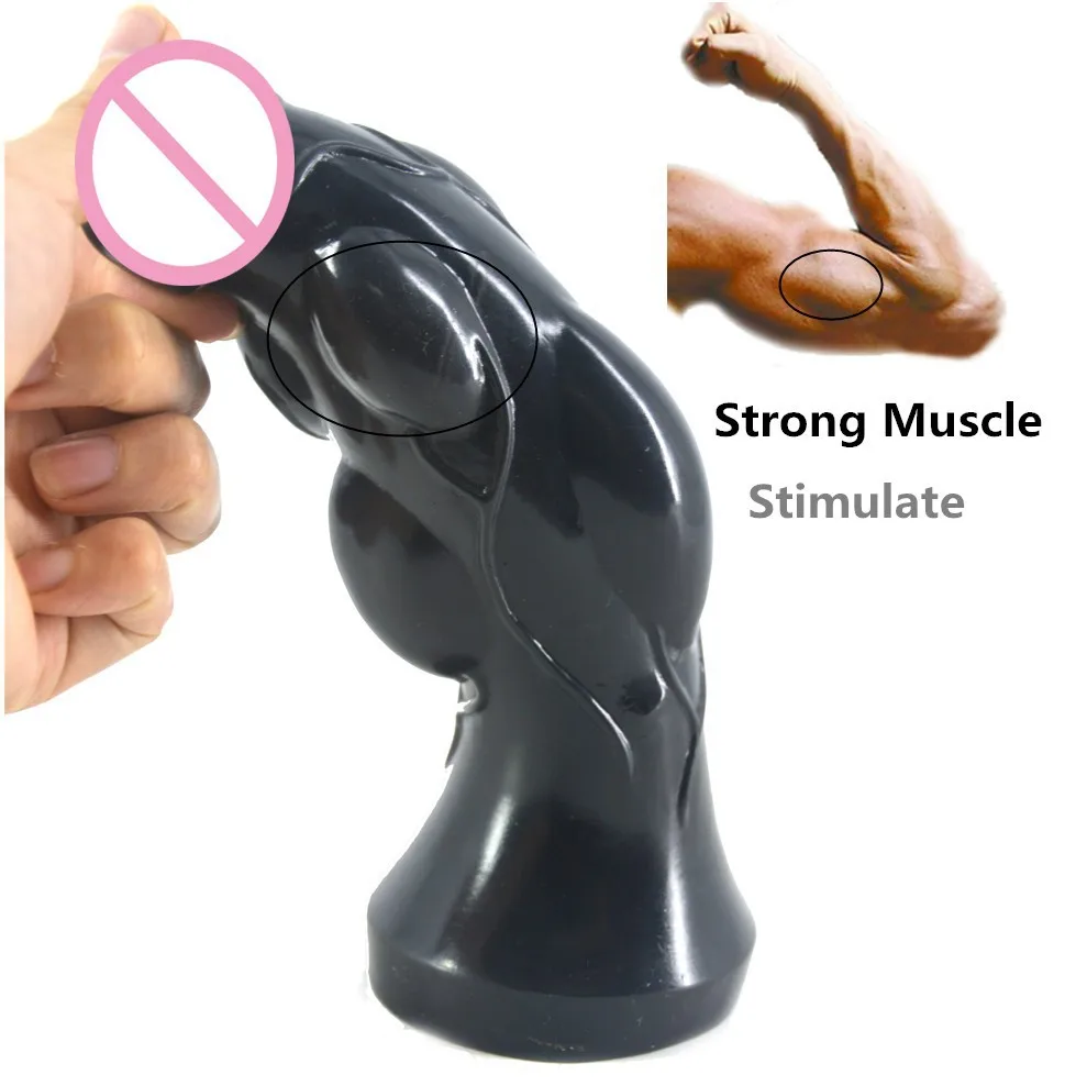 20*6 см большой анальный Анальная пробка бусины ПВХ секс-игрушки для мужчин