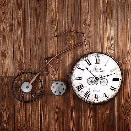 Новые деревянные настенные часы Saat Relogio De Parede, круглые часы Reloj Horloge, настенные часы для дома, для гостиной, спальни - Цвет: Clock