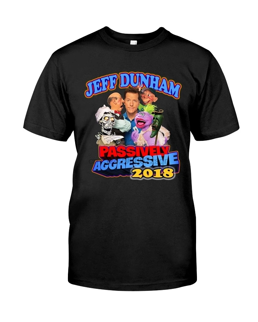 Рубашка JEFF DUNHAM пассивно агрессивная Tour|Мужские футболки| |