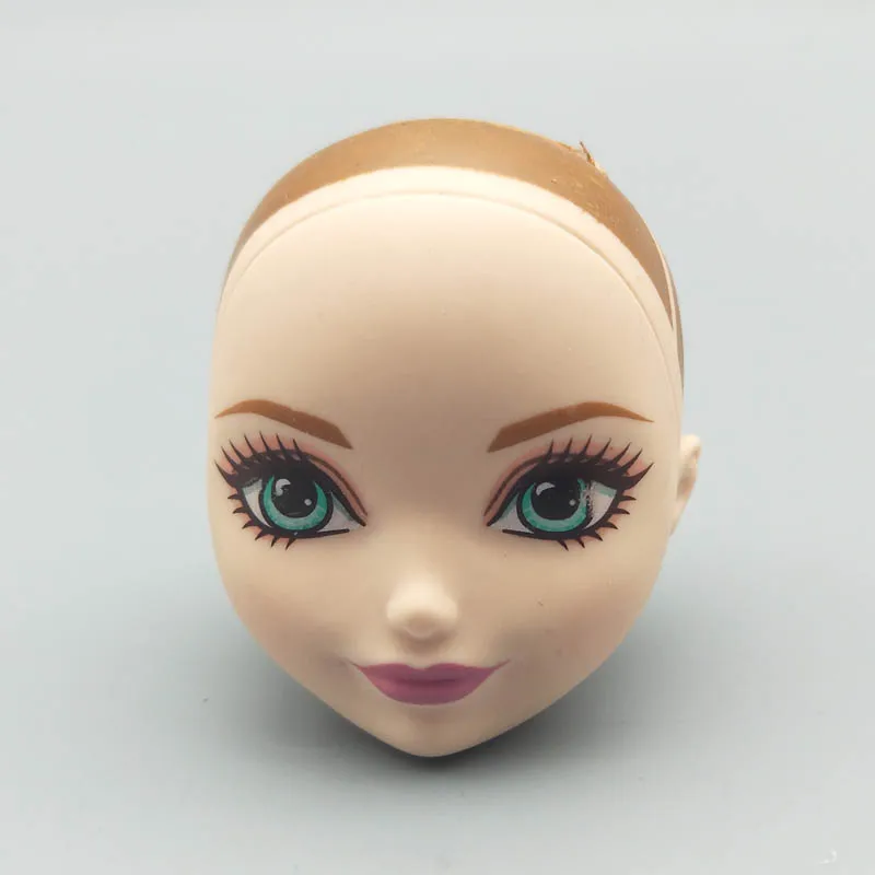 Мягкие пластиковые насадки для макияжа для куклы Monster High BJD кукла для отработки нанесения макияжа Голова монстра без волос - Цвет: new4
