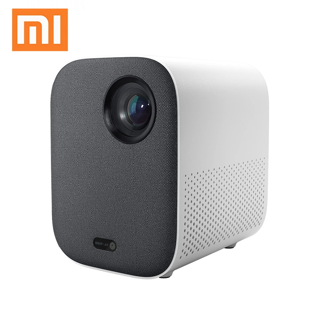 Портативный мини проектор Xiaomi Mijia 1080P с поддержкой 4K видео 3D 500 ANSI MIUI TV Wi Fi Full HD для