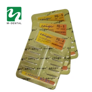 Зубные боры из вольфрамовой стали, твердосплавныеДисковые боры для высокоскоростного бит наконечника, стоматологический материал высокого качества, 10 шт.упак.