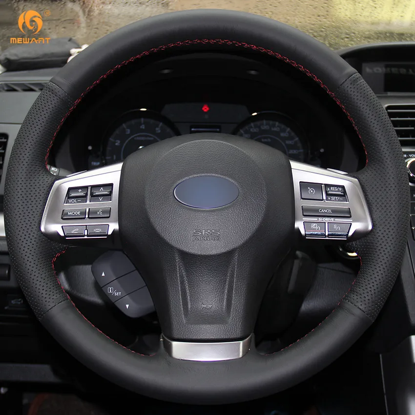 MEWANT для Subaru Forester 2013 2015 Legacy 2014 Outback XV чехол рулевого колеса автомобиля из