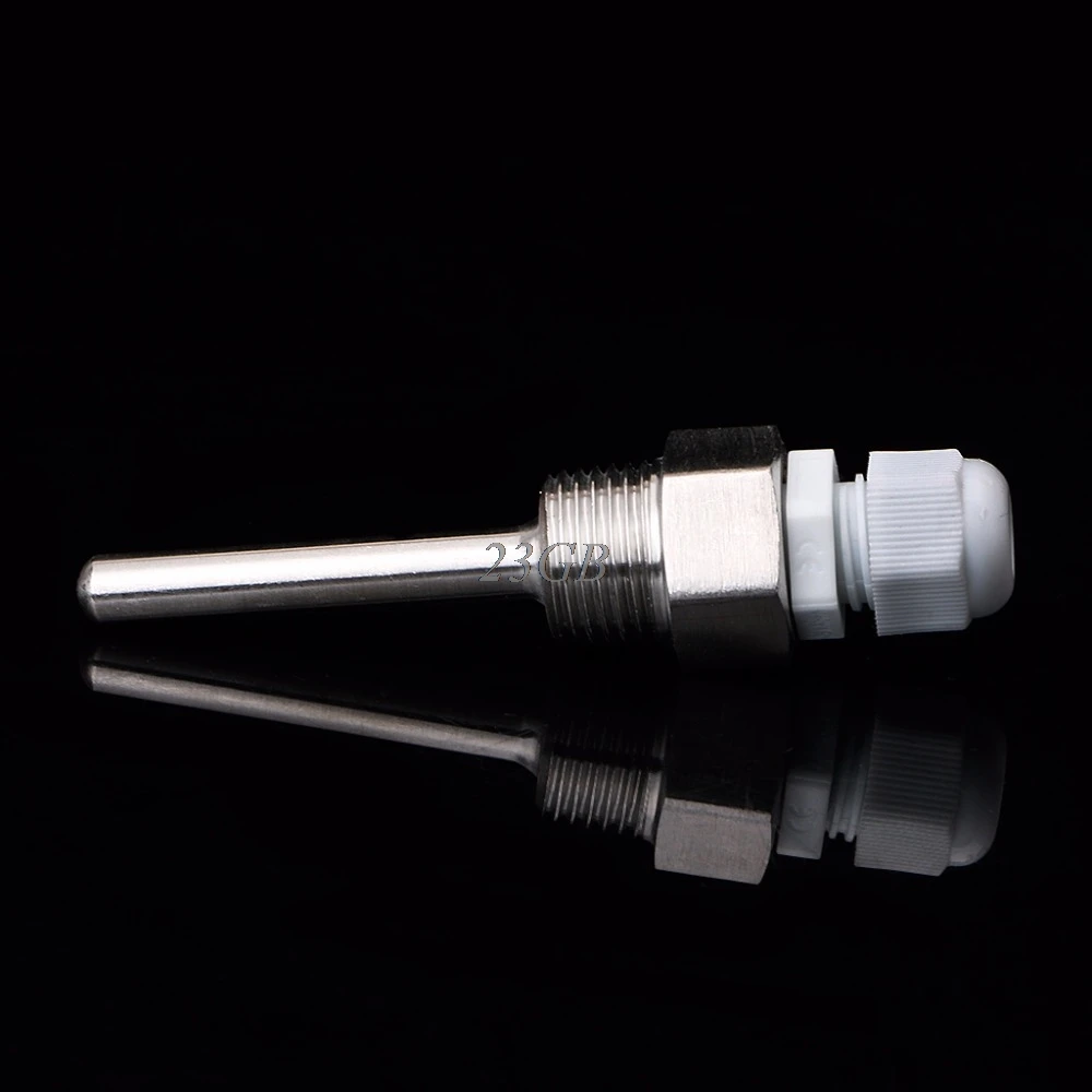 Резьба Thermowell 50 250 мм из нержавеющей стали 1/2 дюйма NPT для датчиков температуры