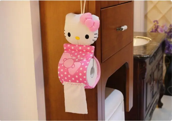 Лидер продаж Kawaii кошка лицо Дом & ванная салфетка чехол коробка контейнер для