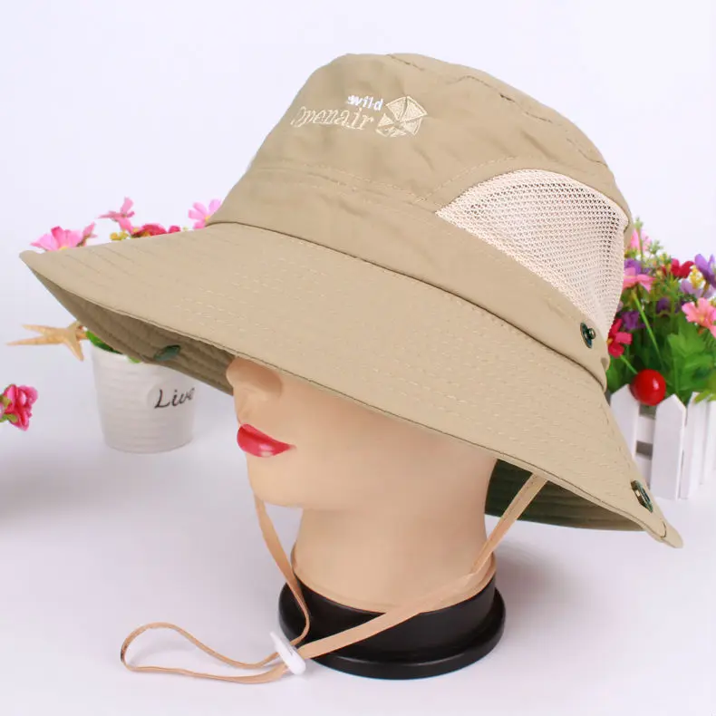 

Cap Hunting Fishing Sun Block Camping Bucket Hat AW7212