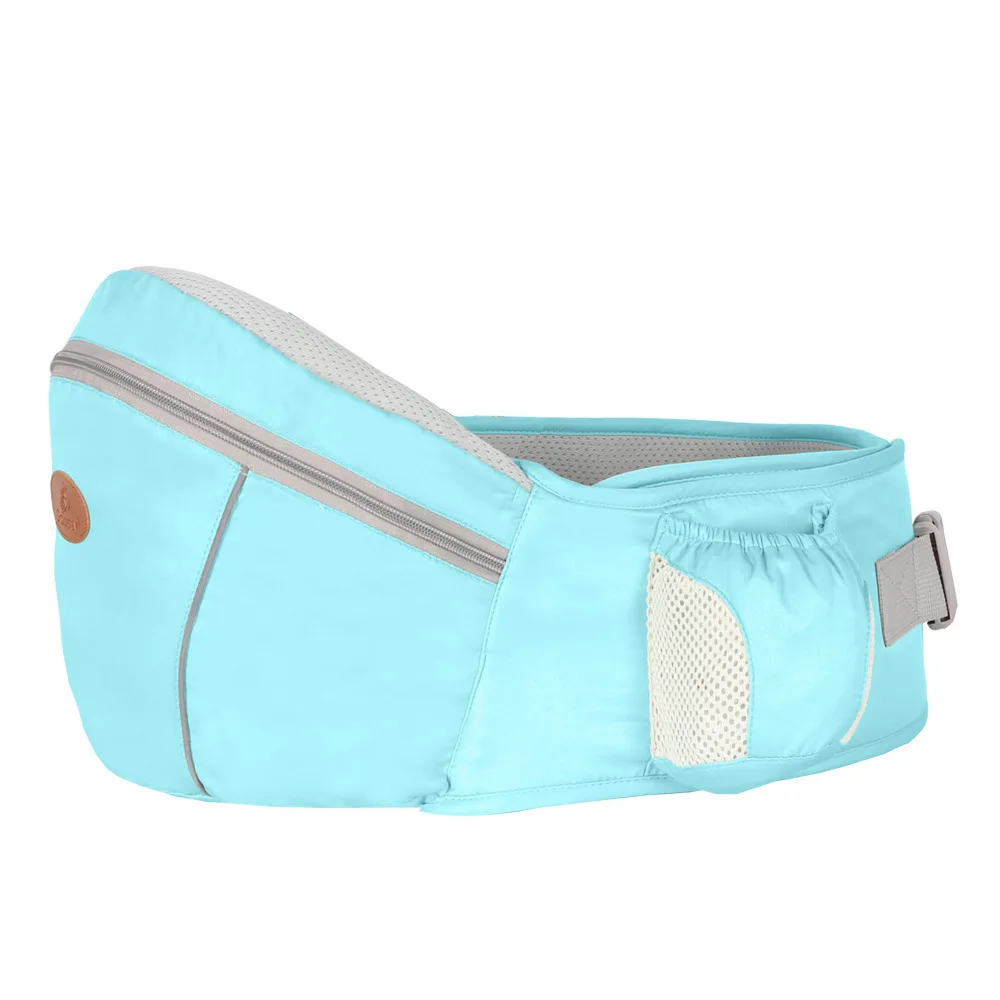 sky blue Детский слинг для ношения на бедрах, поясной стул, поясной ремень, дышащий рюкзак, эргономичная переноска для детей, комфортный Хипсит для младенцев - Цвет: sky blue