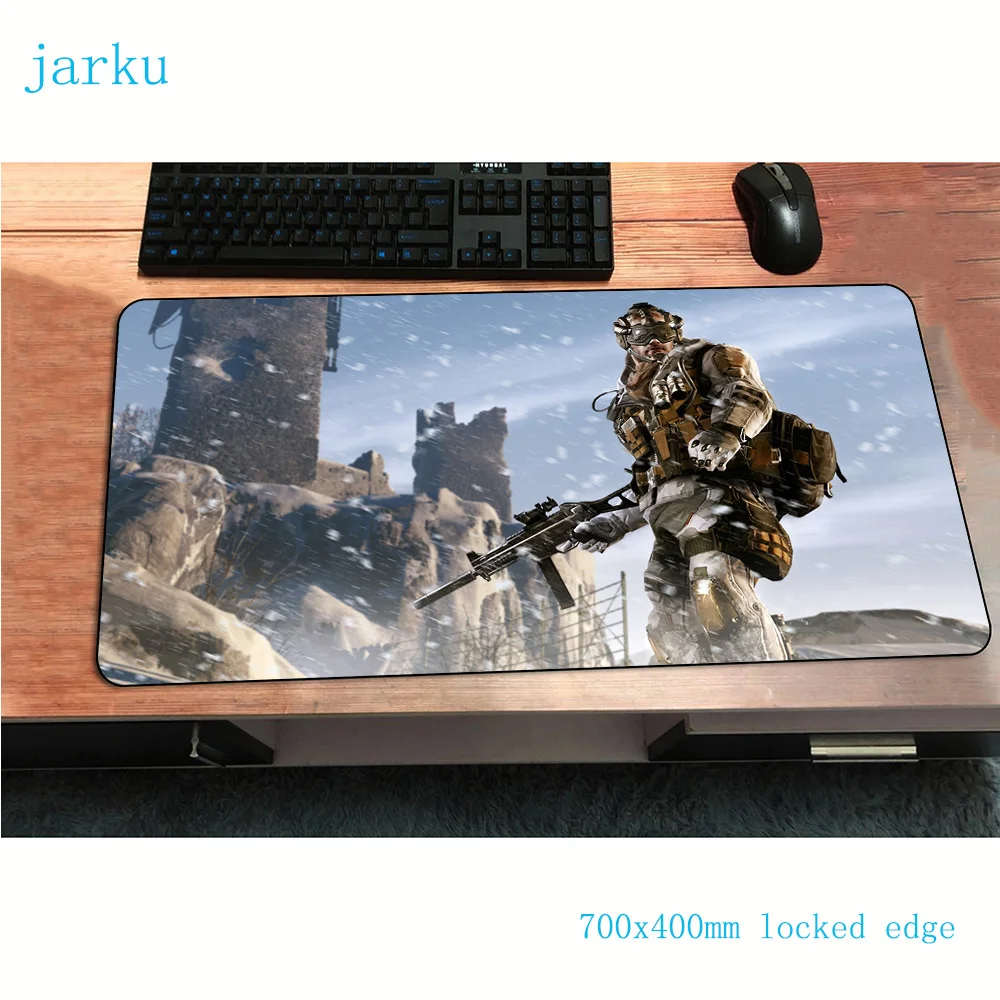Игровой коврик для мыши warface 700x400x2 мм ноутбука игровой с заблокированными краями