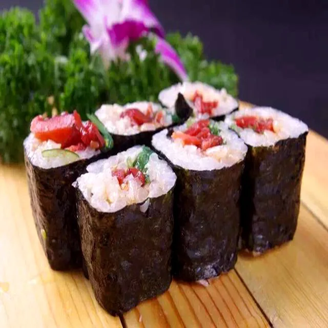 

50PCS / set of high quality sushi seaweed, Japanese seaweed sushi dry green food, hot sushi kelp snacks wholesale free shipping