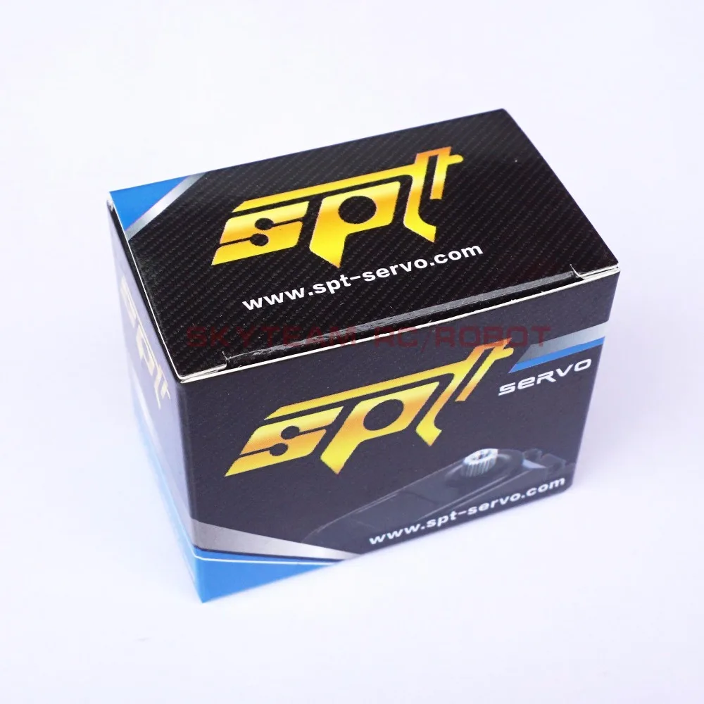SPT4412LV 12 кг высокий крутящий момент металлический Шестерни Стандартный Цифровой Низкий профиль для Сервомотора 1:10 радиоуправляемой машины аэроплана roboit Arm 180 320 угол