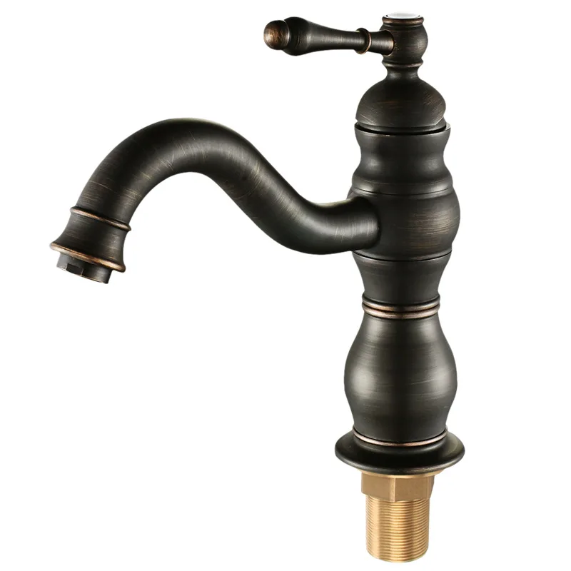 Бесплатная доставка Классический Медный смеситель для ванной комнаты