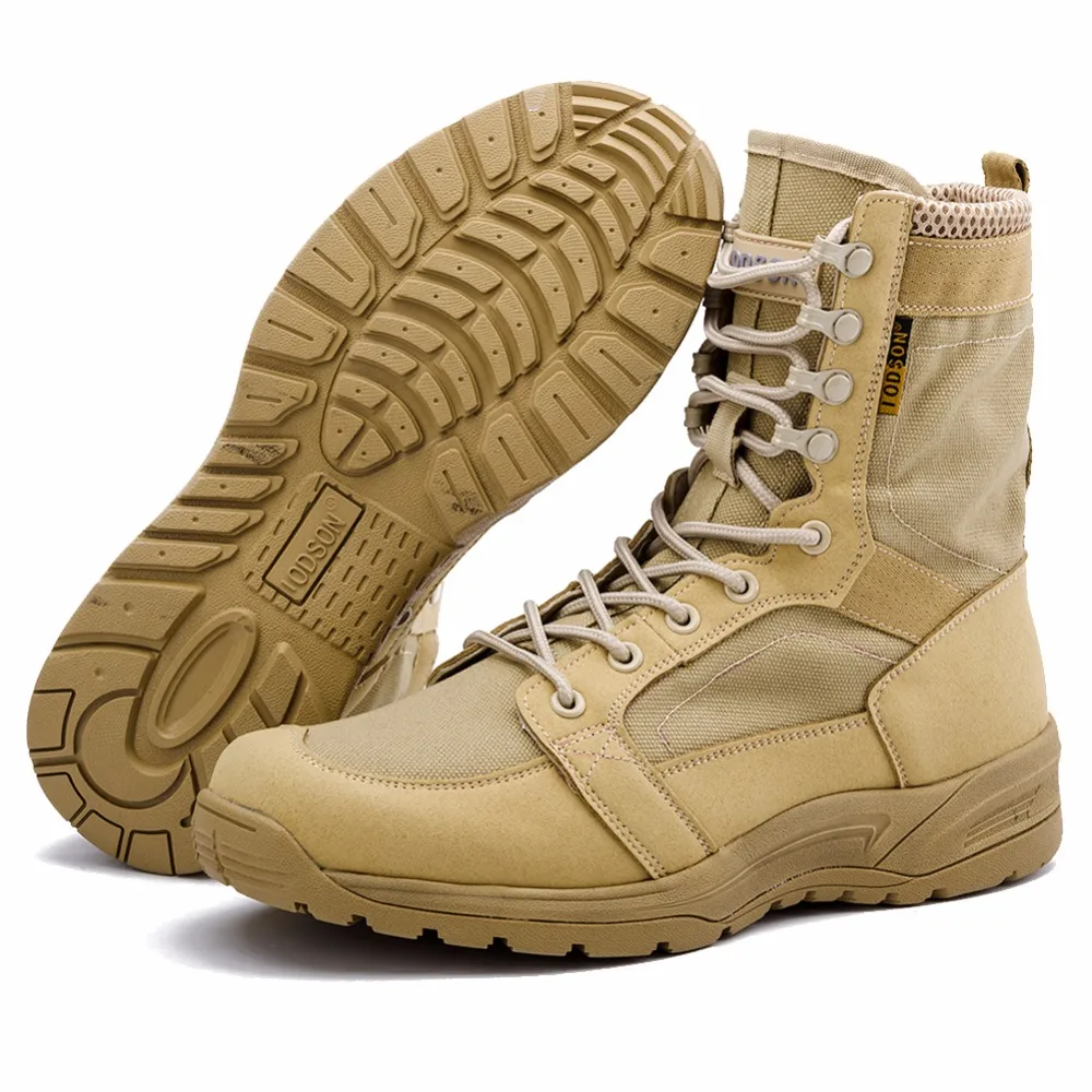 Мужские ботинки сверхлегкие военные тактические дышащие для тренировок