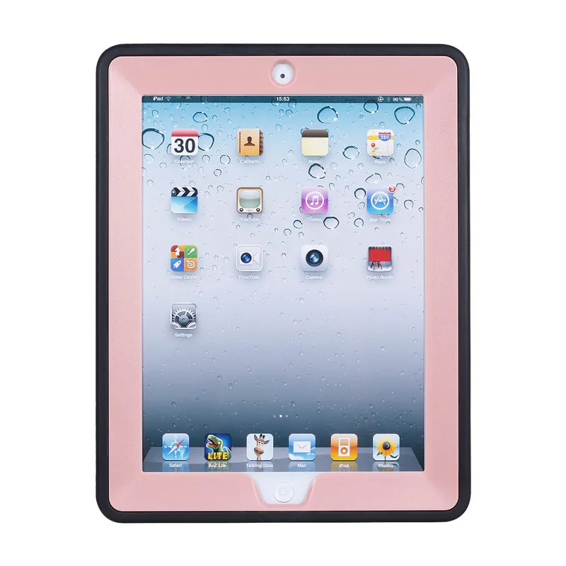 Чехол для iPad 2 3 4 случай Планшеты Выдерживает падения с высоты противоударный